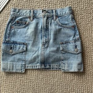 Aritzia Denim Mini Skirt
